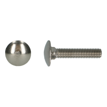 Slotbout RVS (A2) Din 603 M  6x40 verpakt per 200 stuks
