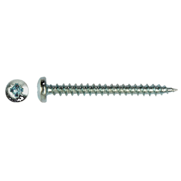 Spaanderplaatschroefpanhead * 4,00x20 Zn (PZ2) verpakt per 200 stuks