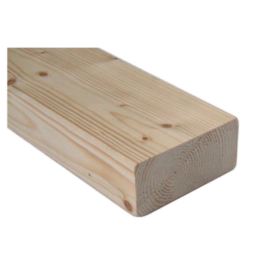 Vuren 50x150 mm C24 geschaafd lengte 360 cm (bestelartikel)