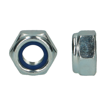 Zeskantborgmoer Kl6 Din 985 M6 Zn verpakt per 200 stuks