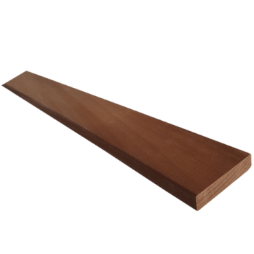 Ayous geschaafde/fijnbezaagde plank 18x90 mm lengte 245 cm, thermisch gemodificeerd. (bestelartikel)