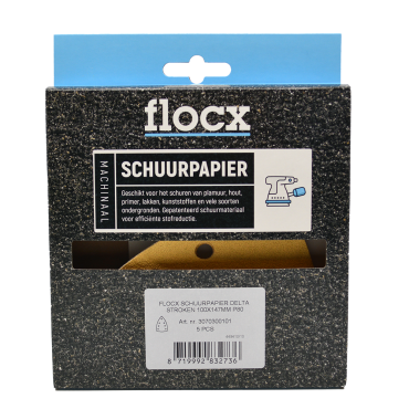 Flocx schuurpapier vellen 23x28 cm P80