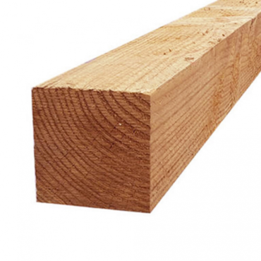 Douglas 100x100 mm lengte 500 cm (bestelartikel)