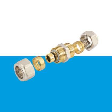 BONFIX Alu-knel Rechte verloopkoppeling 16 x 15 1st