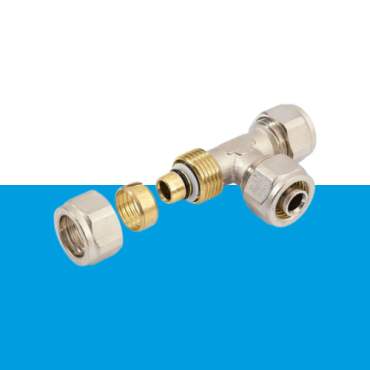 BONFIX Alu-knel T-stuk 16 1st