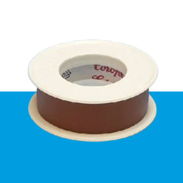 Installatie tape 19mm x 10 meter bruin