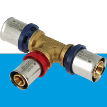 BONFIX Alu-pers T-stuk 20 x 20 x 16 mm 1st