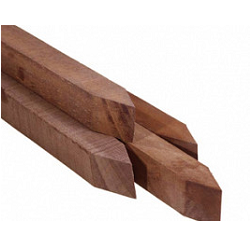 Piket hardhout 40x40 mm lengte 150 cm