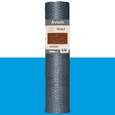 Zeskantgaas Avium verzinkt (13x0,7 mm) 100 cm x 10 m