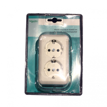 Opbouw Schak. 1-pol/wiss creme