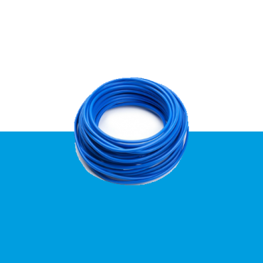 Vd Draad 2.5 blauw 100 m1