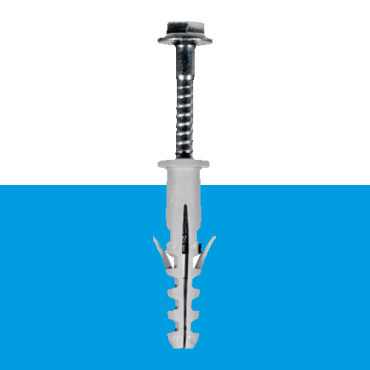 Fischer Constructiekraagplug S12 verpakt per 50 stuks