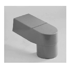 Stadsuitloop 6x8 cm 70/80 mm (grijs)