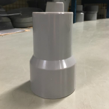 Verloop 80-70 mm (lange uitvoering) t.b.v. gootuitloop