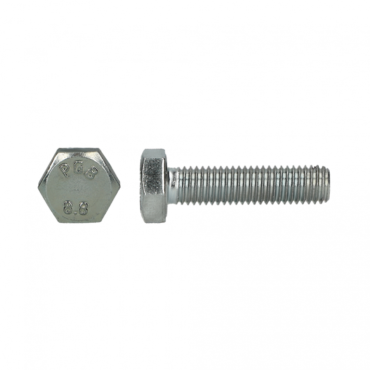 Zeskantbout 8.8 DIN 933 M6x25 Zn verpakt per 200 stuks