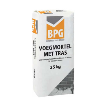 Voegmortel verpakt per 25 kg kleur antraciet 2025