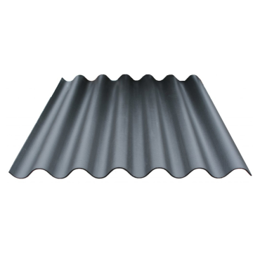 Golfplaat zwart 110x183 cm B65