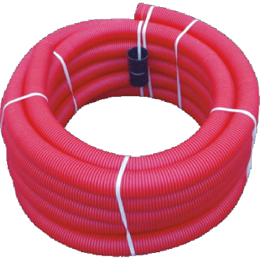 Mantelflex buis met trekkoord Ø 40 mm rollengte 50 meter