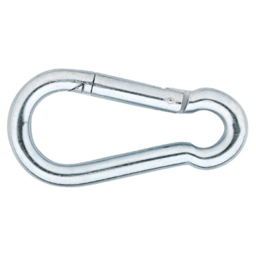Karabijnhaak verzinkt 8x80 mm