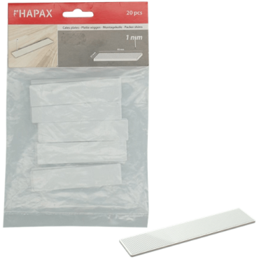 HAPAX platte wiggen * 1x22,00x95 /20st