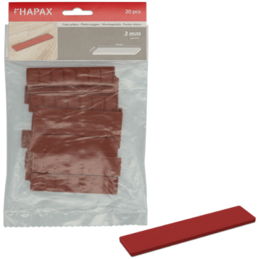 HAPAX platte wiggen * 3x22,00x95 /20st