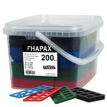 HAPAX assortiment uitvulplaatjes * 200 st