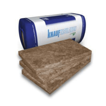 Knauf Acoustifit glaswolplaat 60x135 cm dikte 90 mm (inhoud pak 6,48 m2) R-waarde 2,40