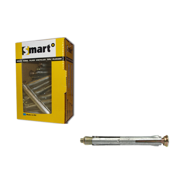 Metalen kozijnplug VZK 10x132 Zn verpakt per 50 stuks