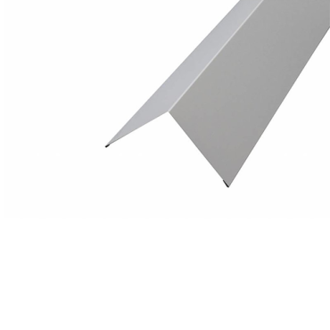 Hoekstuk 195x195 mm 300 cm Wit (bestelartikel)