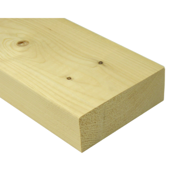Vuren 75x200 mm C24 geschaafd lengte 330 cm (bestelartikel)