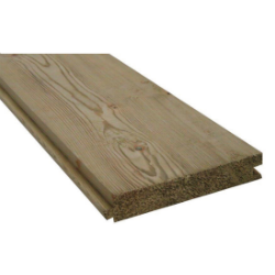 Geïmpregneerde puntschroot 22x125 mm (werkende maat 18x110 mm) lengte 480 cm