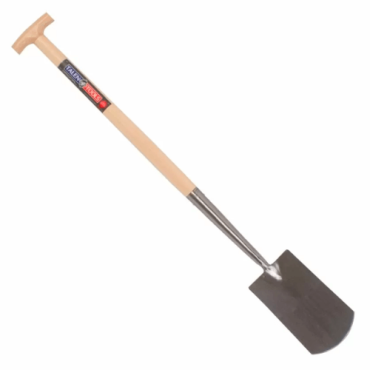 Spade met hals blank geslepen
