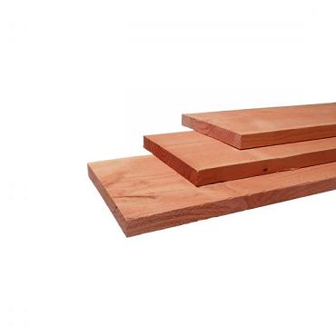 Douglas plank 22x200 mm fijn bezaagd lengte 300 cm