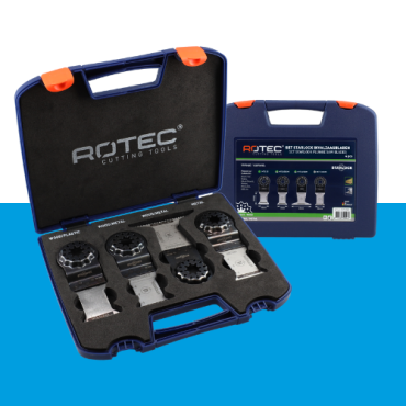 Rotec Starlock Multitoolzaagbladen 517-Allround set 4 delig