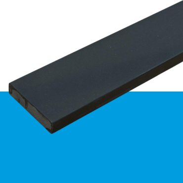 Composietsteen badkamer dorpel antraciet 20x70 mm lengte 100 cm