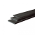 Lariks plank 22x200 mm fijn bezaagd zwart lengte 400 cm