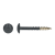 Platbolkopschroef HPL * 4,8x 38 mm 7016 antraciet RVS (A2) verpakt per 100 stuks