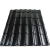 Dakpanprofielplaat zwart 110x215 cm (bestelartikel)