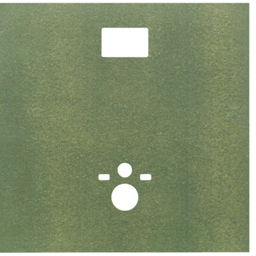 Sanipan toiletplaat t.b.v inbouwtoilet 123x120 cm dikte 18 mm