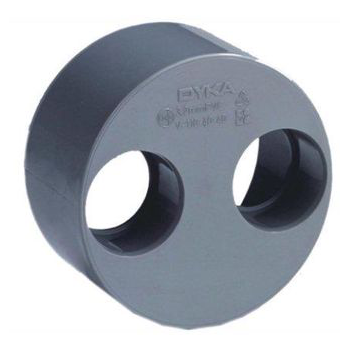 Dubbele Verloop 110x50/50 mm