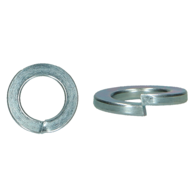 Borgring DIN 127B M10 Zn verpakt per 200 stuks