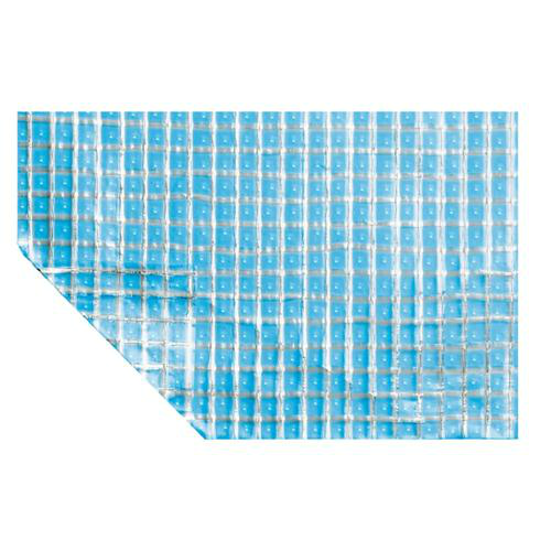1,5x50 m1 Dampdoorlatend plastic hokjes 4tecx volle rol 75 m2
