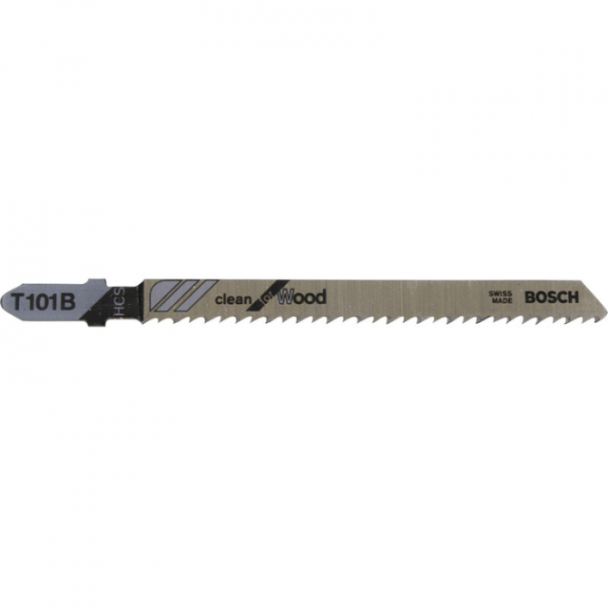 Decoupeerzaagblad Bosch 5 st 74 mm 9TPI T101B
