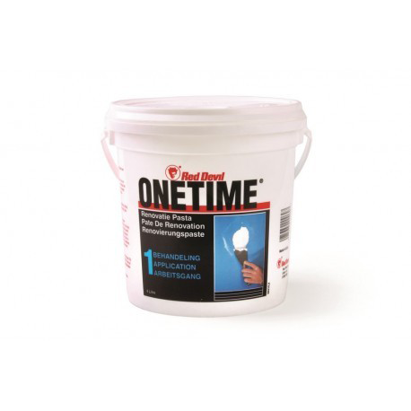 Kant & klare renovatiepasta verpakt per 1 liter (red devil one time)