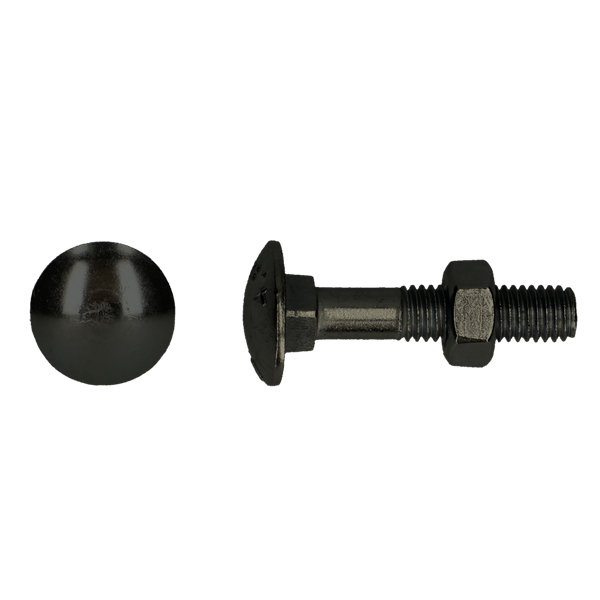 Slotbout 4.8 Din 603/555 M8x70 DCB verpakt per 100 stuks zwart (bestelartikel)