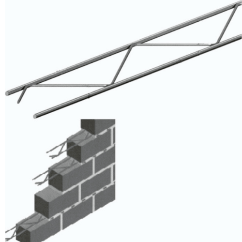 Murfor rond gegal. 50 mm 3.05 m1 binnenmuur