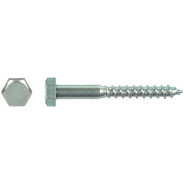 Houtfret DIN 571 Ø10x100 Zn
