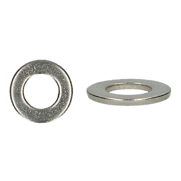 Sluitringen Din 125A M10 inox RVS (A2) (10,5/20/2,0) verpakt per 200 stuks