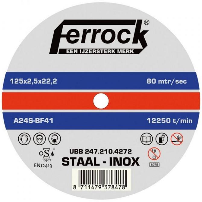 Afbraamschijf 4tecx 125 mm