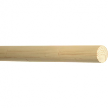 Grenen rond 35 mm onbehandeld (M1)